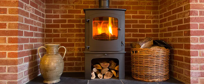 Metal Firebox Installation For Fireplace in Kirkland, Washington