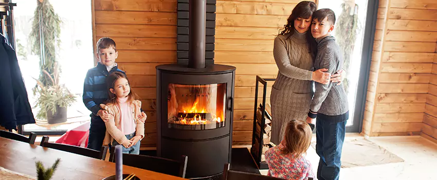 Morso Cast Iron Fireplace Insert Installation in Kirkland, Washington