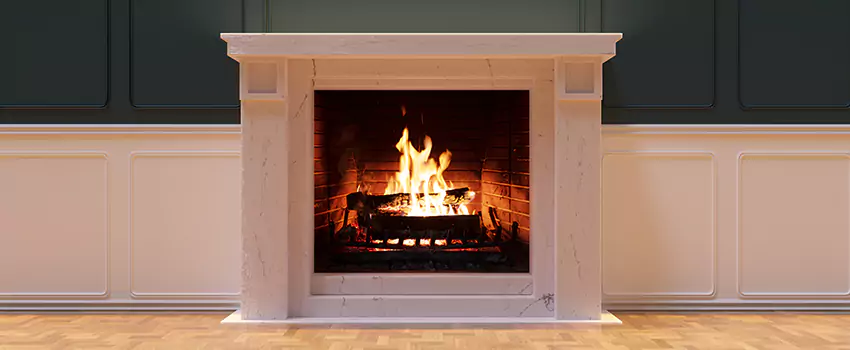 Open Flame Wood-Burning Fireplace Installation Services in Kirkland, Washington