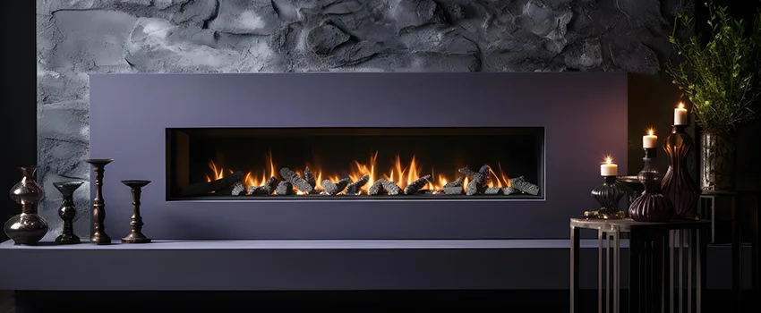 Ember Bed for Ventless Gas Fireplace in Kirkland, WA