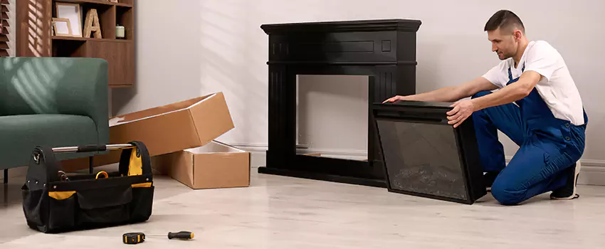 Old Rusted Metal Fireplace Repair And Replacement in Kirkland, WA