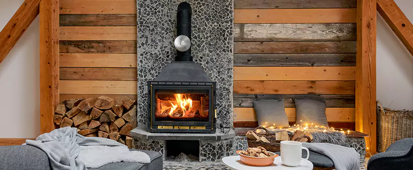 Thelin Hearth Products Direct Vent Gas Stove Fireplace Inspection in Kirkland, Washington